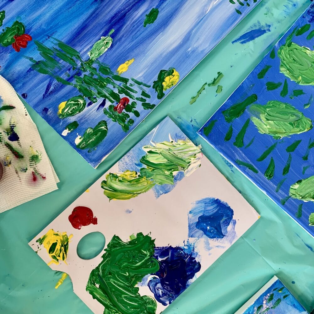 Mini Monets: Waterlilies